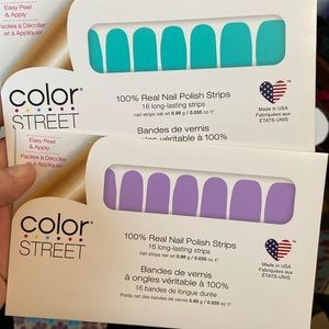 Unopened Color Street- For Sure & Wicked Cool